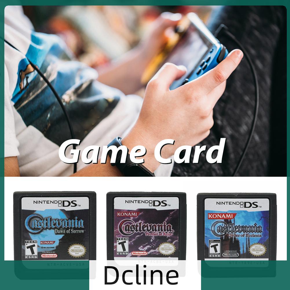 dcline-th-การ์ดเกม-castlevania-สําหรับ-nintendo-ds-2ds-3ds-xl-ndsi