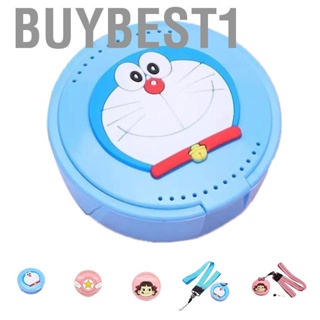 Buybest1 Retainer Case Travel Portable Cartoon Cute Mouth Guard  Aligner Container for Men Women
