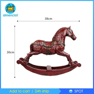 [Almencla1] ประติมากรรมม้าโยก สําหรับประดับตกแต่งตู้เสื้อผ้า บาร์ ออฟฟิศ