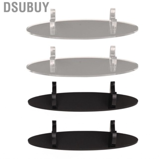 Dsubuy 2PCS Pen Holder Display Stand Acrylic Desktop Showcase Rack