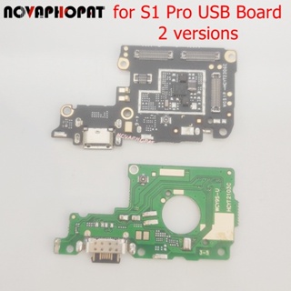 Novaphopat บอร์ดไมโครโฟน พอร์ตชาร์จ USB แบบยืดหยุ่น สําหรับ Vivo S1 Pro S1pro V15 Pro V15pro V17 1920 S1 V17pro V17 Pro Y9s