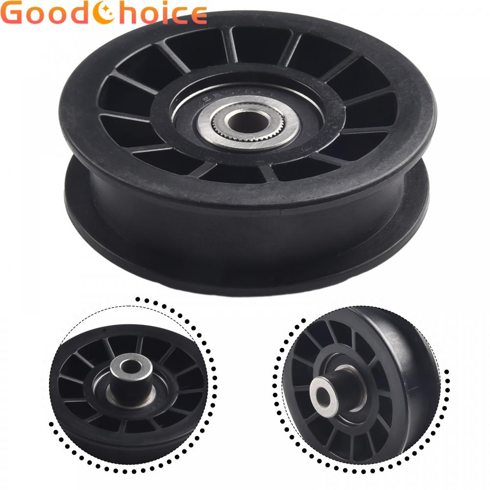 Lawn Mower Part 194327 532194327 Black Flat Idler Pulley For Craftsman