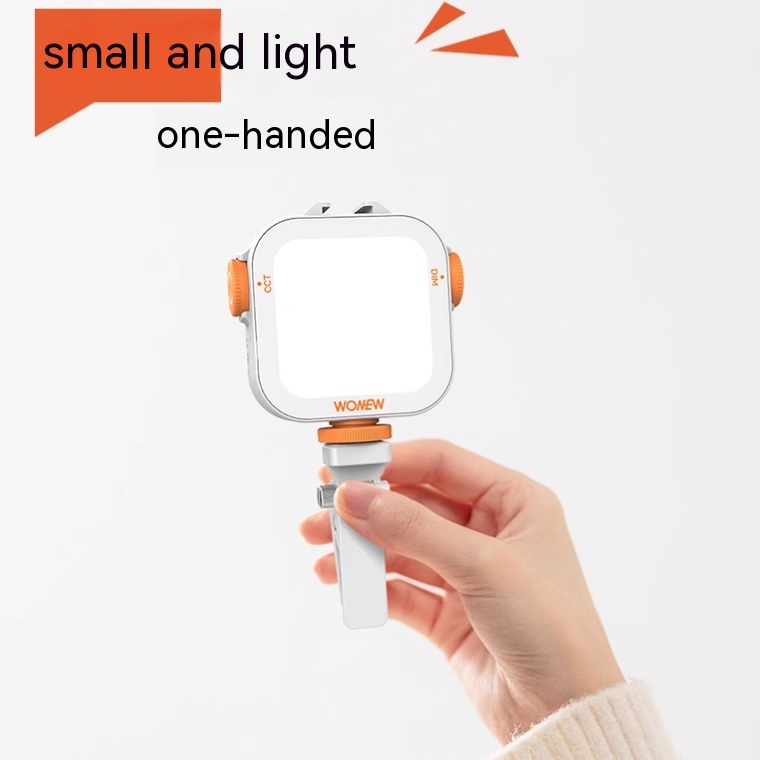 Wonew ไฟเต้าหู้ LED สองด้าน ขนาดเล็ก แบบพกพา สําหรับเซลฟี่ ถ่ายทอดสด ...