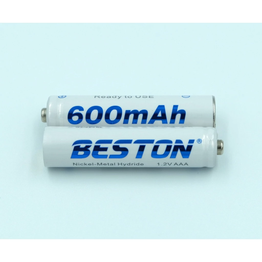 ถ่านชาร์จ Beston AAA 1.2V 600mAh Ni-MH แพ็ค 2 ก้อน