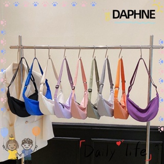 Daphne กระเป๋าสะพายไหล่ ผ้าไนล่อน ทรงเกี๊ยว แบบพกพา สําหรับผู้หญิง