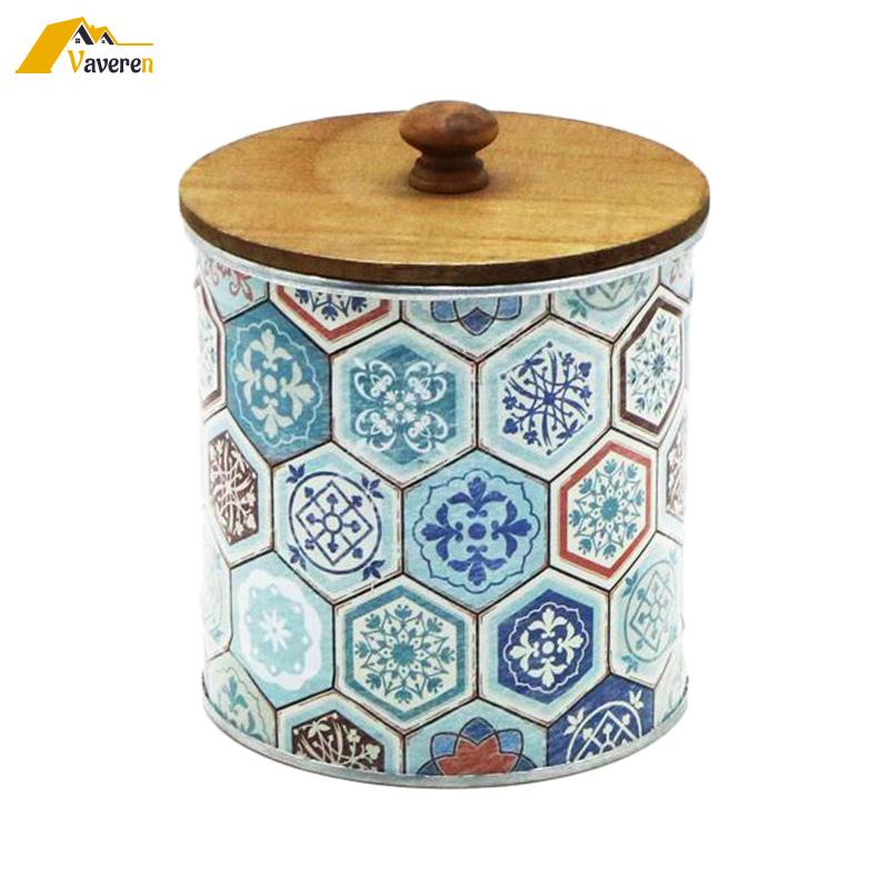 vaveren-โหลดีบุก-พร้อมฝาปิด-สําหรับเก็บเมล็ดกาแฟ-ชา-ซีเรียล-อาหาร-ตกแต่งบ้าน-ห้องครัว