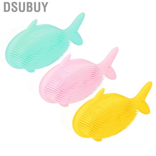 Dsubuy Baby Bath Brush Cartoon Whale Shape Silicone Soft Hair  Toys JY