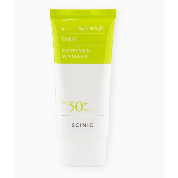 [SCINIC] Enjoy Safety Mild Sun Cream SPF50+ PA++++ 50g | Shopee Thailand