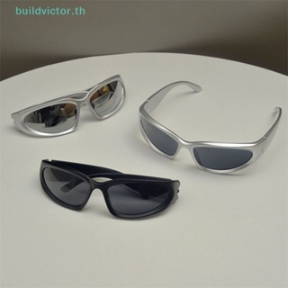 Buildvictor แว่นตากันแดด เลนส์โพลาไรซ์ UV400 กันลม สไตล์พังก์ เรโทร สําหรับผู้ชาย ผู้หญิง ตกปลา TH