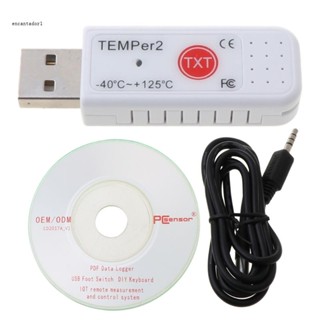 ✿ Pc TEMPER2 เซนเซอร์ USB ไฮโกรมิเตอร์ วัดอุณหภูมิ เครื่องบันทึกล็อกเกอร์ข้อมูล