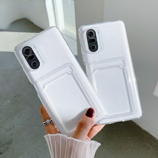 เคสโทรศัพท์ซิลิโคน เคสใส กันกระแทก พร้อมช่องใส่บัตร สําหรับ OPPO Reno8 pro Reno 8z 7z A17 A17K A16 A16K A54 A76 A15