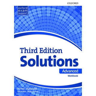 Bundanjai (หนังสือภาษา) Solutions 3rd ED Advanced : Workbook (P)