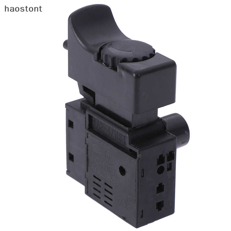 Haostont Fa2-6/1bek 6a 250v สวิตช์ปุ่มกดทริกเกอร์สว่านไฟฟ้า | Shopee ...