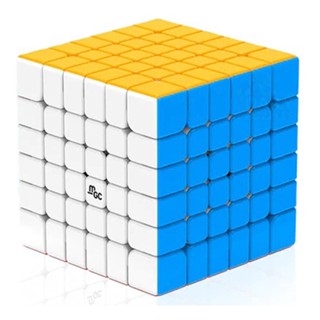 Yj MGC 6x6 M ลูกบาศก์แม่เหล็กความเร็ว 6x6x6 Magic Cube Stickerless