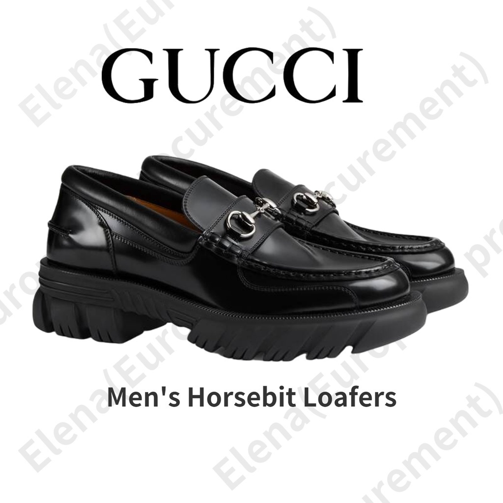 A GUCCI New Made in Italy Classic / Men's Horsebit Loafers det | Shopee ...