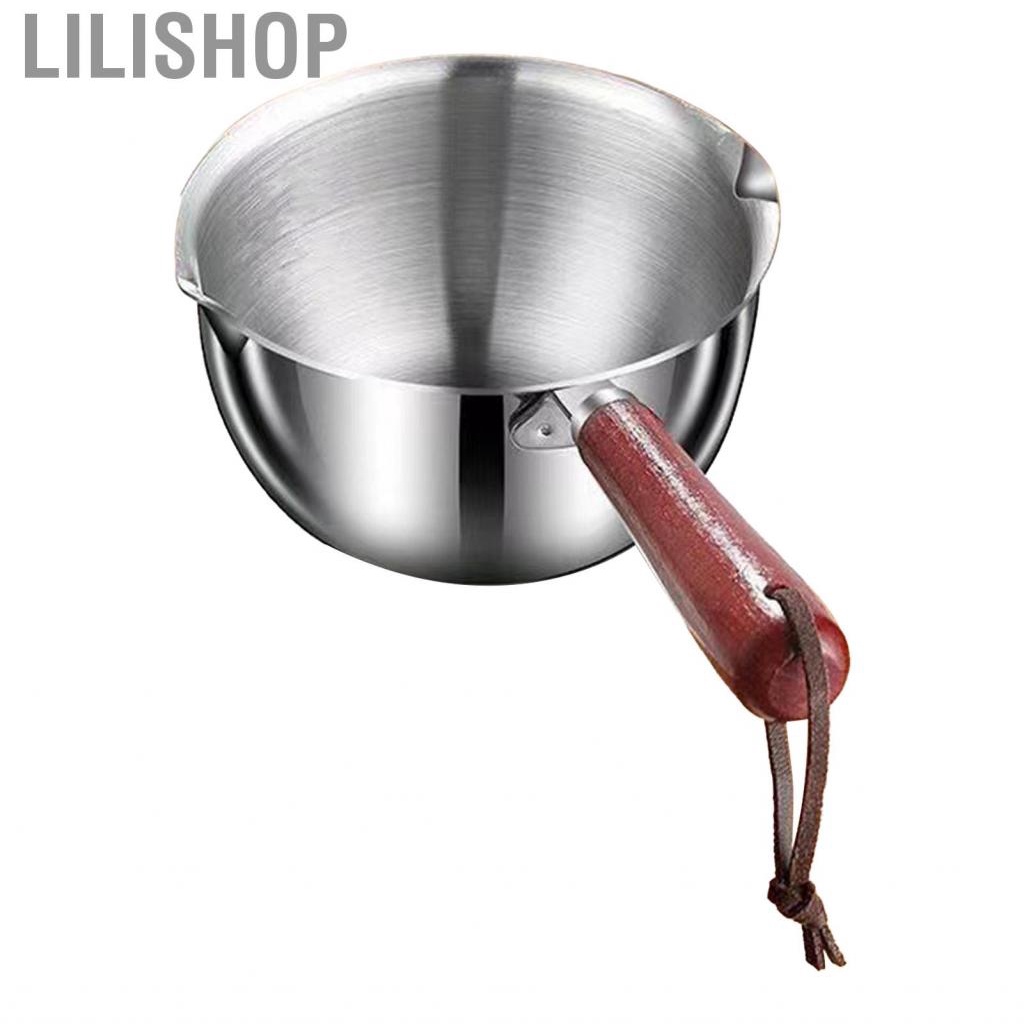 Best Deal for Small Milk Pot Fryer Pan: 304 Stainless Steel Butter Warmer