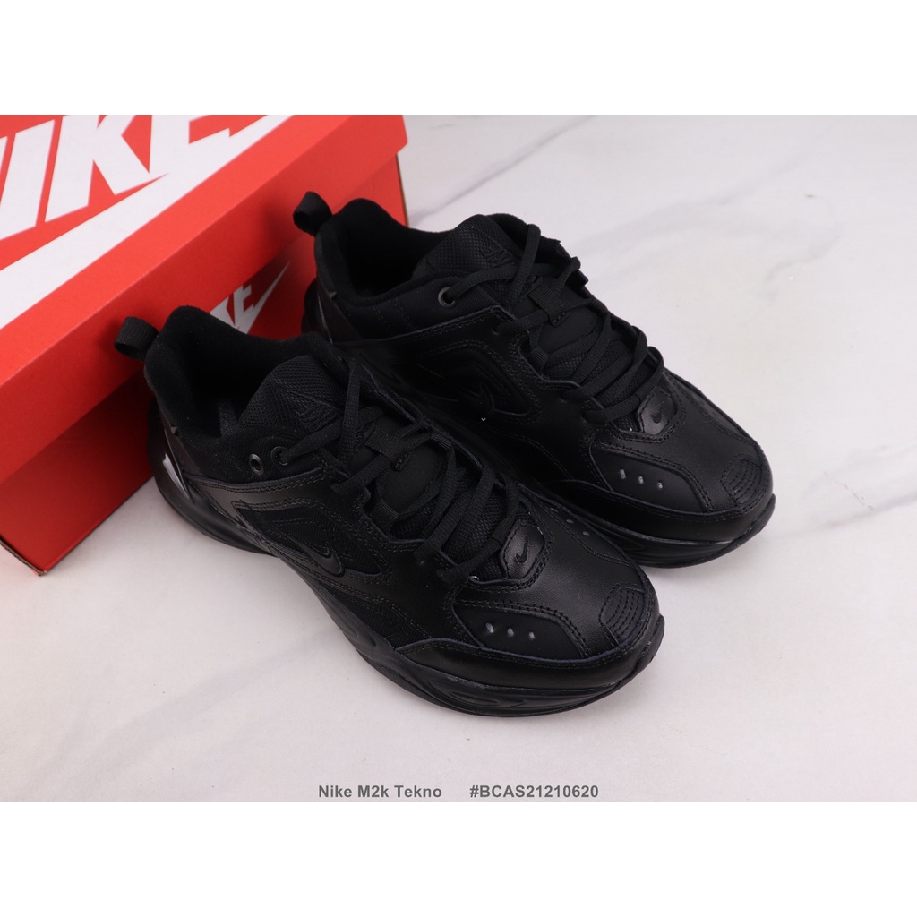 nike m2k all black