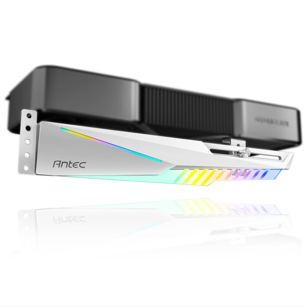ANTEC DAGGER GPU Holder White ARGB ที่ค้ำการ์ดจอ รองรับ Mainboad ARGB ...