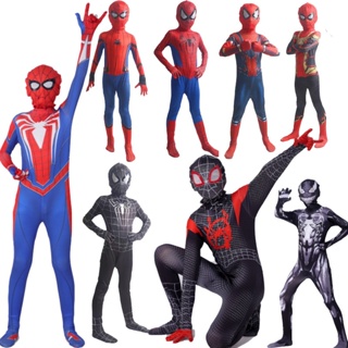 COSTUME SPIDER-MAN THE Superior Tuta Halloween Cosplay Spiderman Zentai EUR  67,10 - PicClick IT