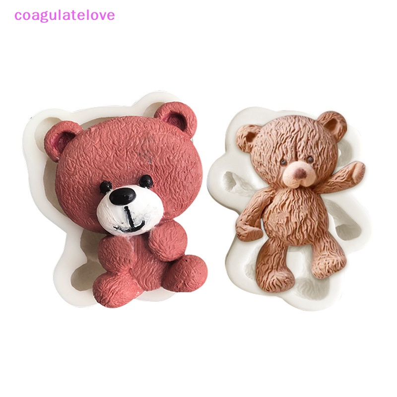 coagulatelove-แม่พิมพ์ซิลิโคน-รูปหมี-สําหรับทําเค้ก-ช็อคโกแลต-คัพเค้ก-ฟองดองท์-ขายดี