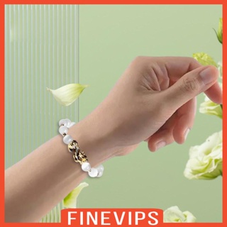 [Finevips] สร้อยข้อมือฮวงจุ้ย ลูกปัด สายรัดข้อมือ เครื่องประดับ ของขวัญวันวาเลนไทน์ เปลี่ยนสีได้ สําหรับสวมใส่ทุกวัน