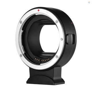 {Fsth} Andoer EF-EOSR แหวนอะแดปเตอร์เลนส์กล้อง โฟกัสอัตโนมัติ IS ควบคุมรูรับแสงไฟฟ้า EXIF แบบเปลี่ยน สําหรับเลนส์ Canon EF EF-S เป็น Canon EOS R RF M