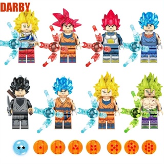 Darby บล็อกตัวต่อ ดราก้อนบอล คลาสสิก อะนิเมะ Zamasu Son Goku ตุ๊กตา ของเล่นเด็ก ของเล่นแอคชั่น ขนาดเล็ก Disupo Zeno Vegeta Bricks ของเล่นเพื่อการศึกษา