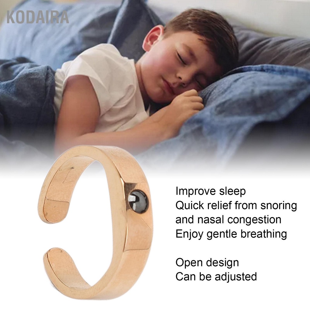 kodaira-เปิดแหวนนอนกรนด้วยไฟฟ้าปรับปรับปรุงการหายใจขณะหลับ-เปิดแหวนนอนกรน