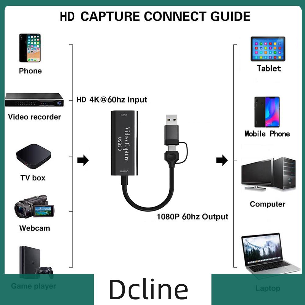 dcline-th-ทีวีวิดีโอ-hd-เป็น-type-c-usb3-0-สําหรับ-youtube-ไลฟ์สตรีมมิ่ง