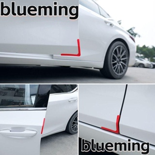 Blueming2 ซิลิโคนป้องกันรอยขีดข่วนมุมประตูรถยนต์ ทนทาน 4 ชิ้น