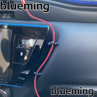 Blueming2 คลิปหนีบสายเคเบิล อเนกประสงค์ สีดํา สําหรับรถยนต์ PTR