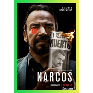 NEW Movie DVD (ภาพ HDR) Narcos Mexico Season 3 (2021) นาร์โคส เม็กซิโก ปี 3 (10 ตอน) (เสียง อังกฤษ | ซับ ไทย/อังกฤษ) DVD