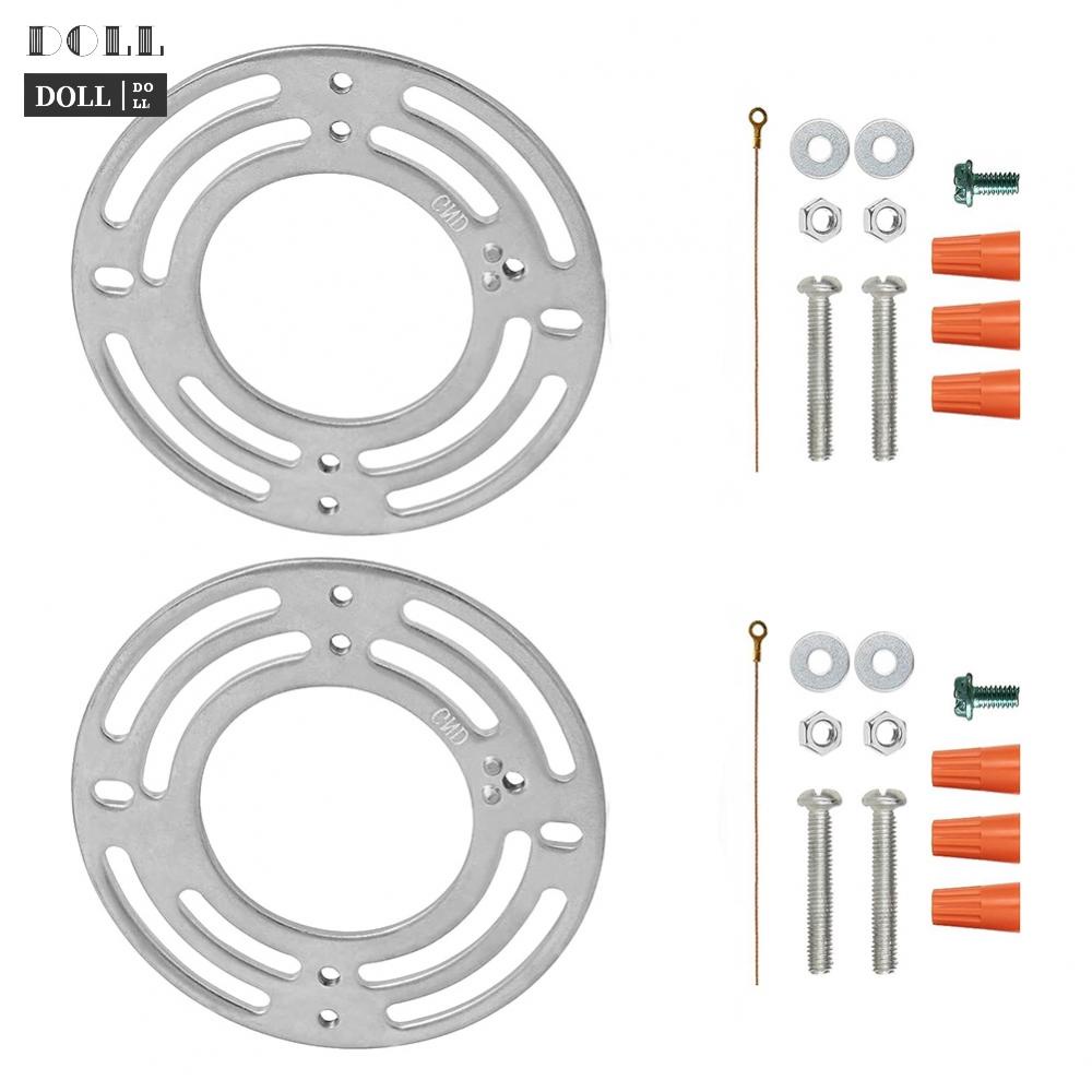 new-2x-light-fixture-mounting-bracket-heavy-duty-4in-diameter-round-light-crossbar