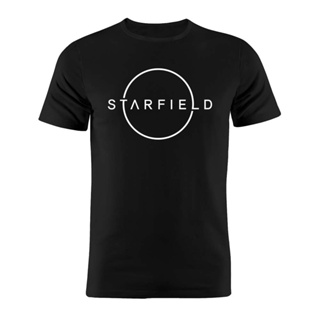 เสื้อยืดผ้าฝ้าย 100% พิมพ์ลาย Starfield ของขวัญ สําหรับผู้ชาย และผู้หญิง