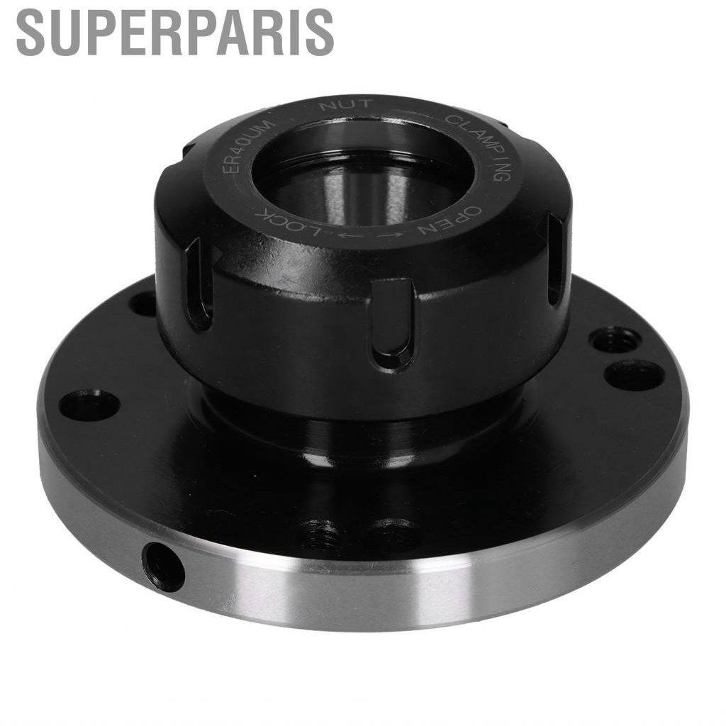 Superparis Collets Chuck Wear Resistant Easy Installation 40CR Collet for Milling Machine