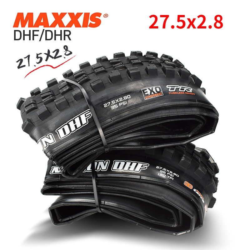 Maxxis ยางรถจักรยานเสือภูเขา 27.5 27.5x2.8 TLR DHF DHR 27.5*2.8 EXO TR Down Hill MINION DHF DHR
