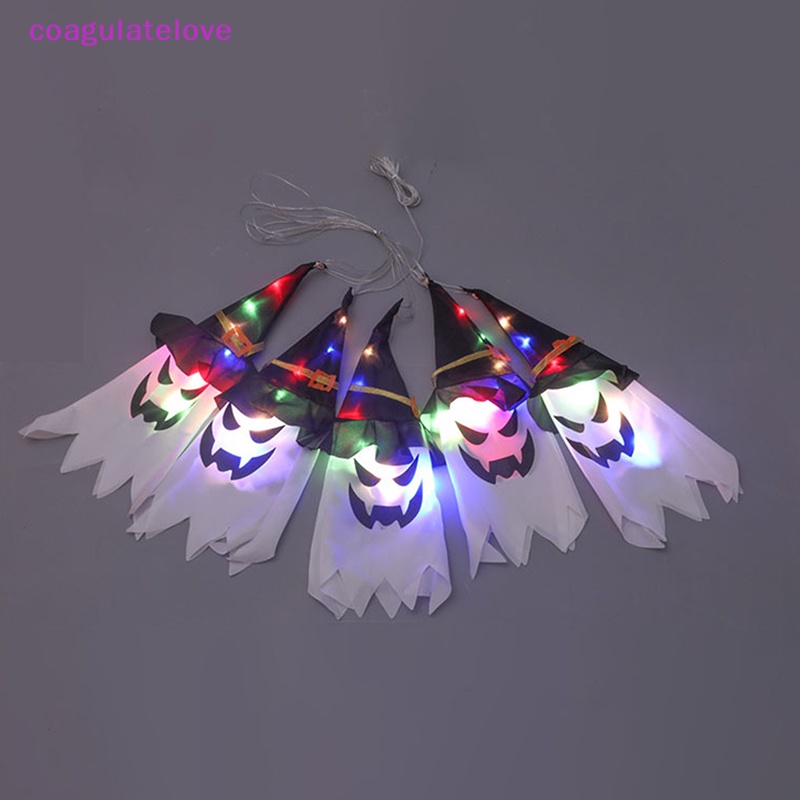 coagulatelove-สายไฟหิ่งห้อย-led-รูปผี-หลากสีสัน-สําหรับตกแต่งปาร์ตี้ฮาโลวีน-ในบ้าน-นอกบ้าน-ขายดี