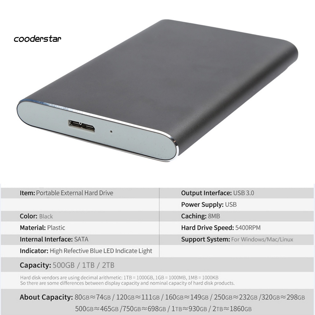 cood-ฮาร์ดดิสก์-แบบพกพา-25-นิ้ว-500gb-1tb-2tb-เสียบแล้วใช้งานได้เลย-usb-30-สําหรับโน้ตบุ๊ก