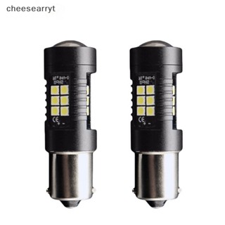 Chee หลอดไฟท้ายรถยนต์ LED 1156 BA15S P21W 21SMD 1200Lm สีขาว EN