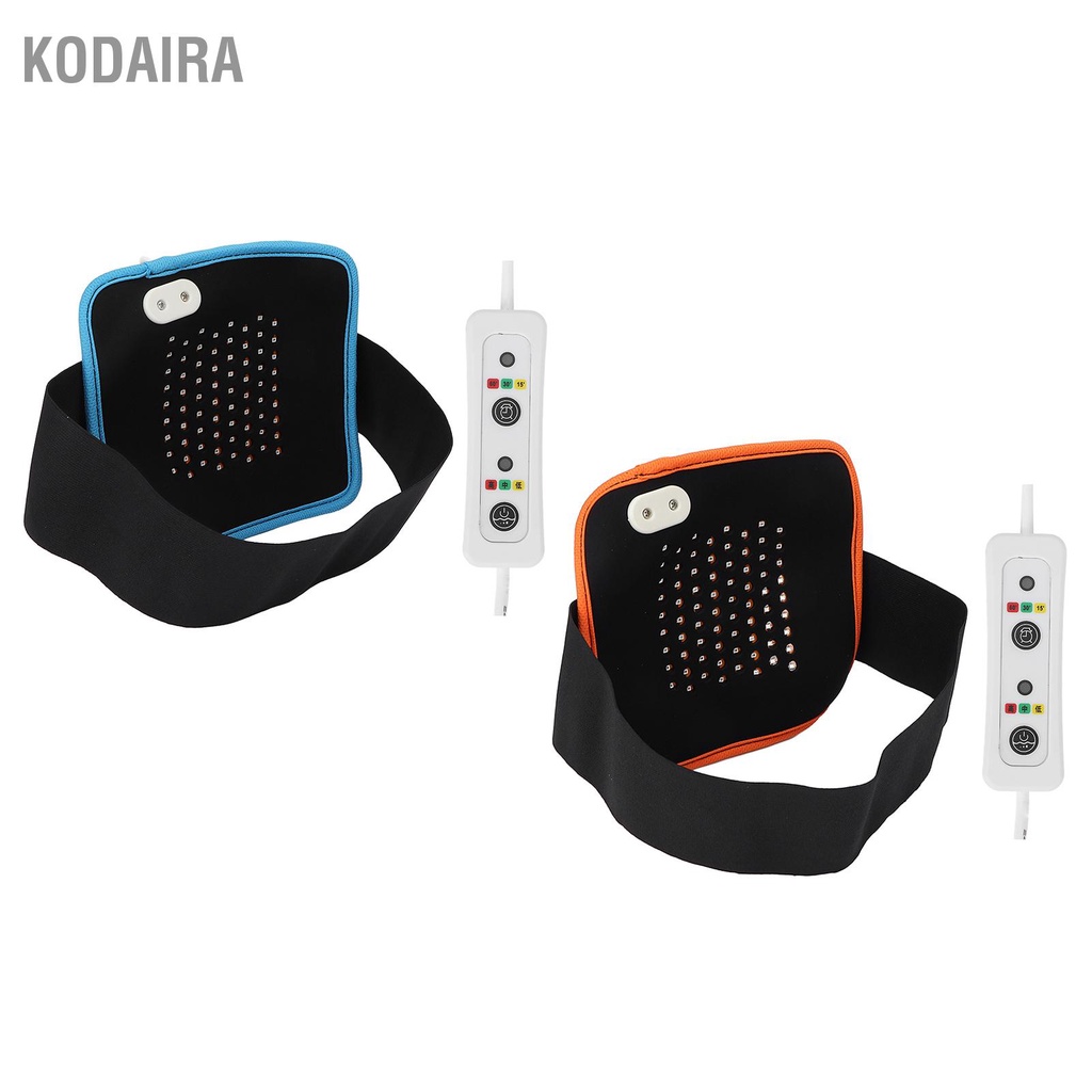 kodaira-เข็มขัดบำบัดด้วยแสงสีแดง-72-ชิปแสงบรรเทาอาการปวดกล้ามเนื้อประคบร้อนแสงอินฟราเรดบำบัดห่อ