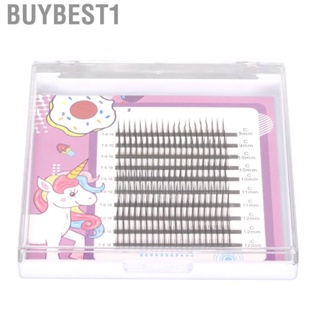 Buybest1 Individual Lashes  C Curl Cluster Long for Eyelash Extension Women