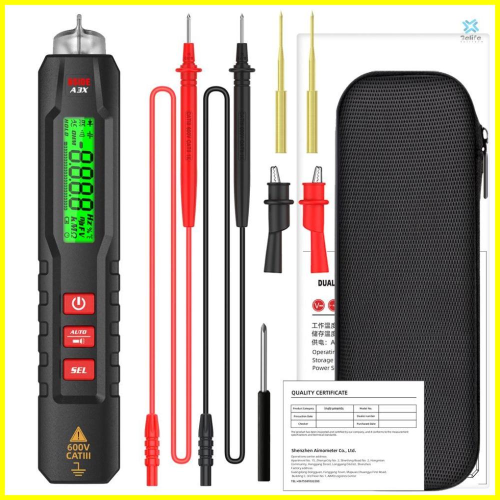 BSIDE Pen Type Digital Multimeter Portable Tester Multimeters TRMS