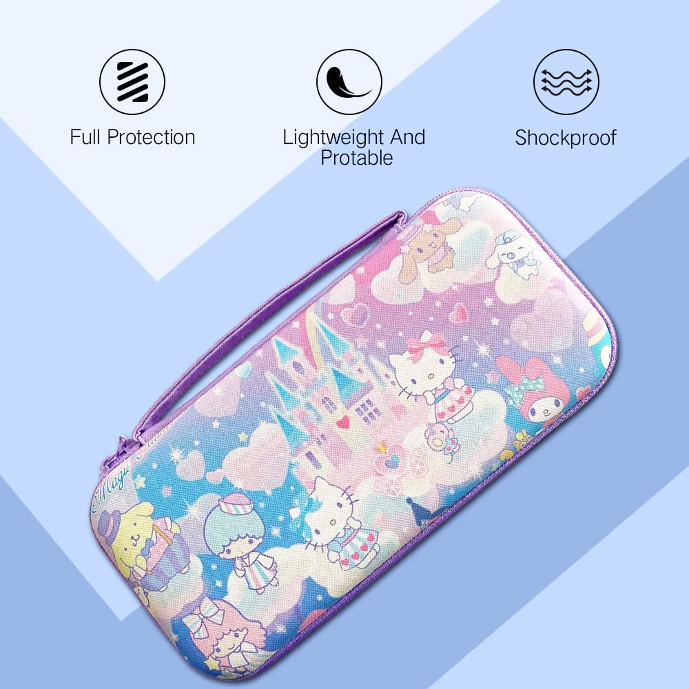 เคสกระเป๋า แบบแข็ง กันกระแทก ลาย Hello Kitty Nintendo Switch Lite NS