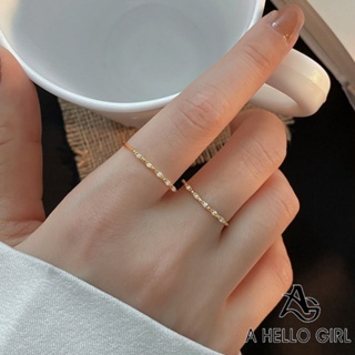 Shishangzha แหวนแฟชั่น หรูหรา สไตล์ญี่ปุ่น และเกาหลี สําหรับผู้หญิง