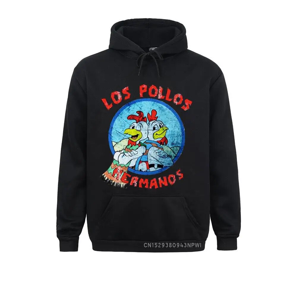 เสื้อยืด มีฮู้ด ลาย Breaking Bad Los Pollos Hermanos Chicken Brothers