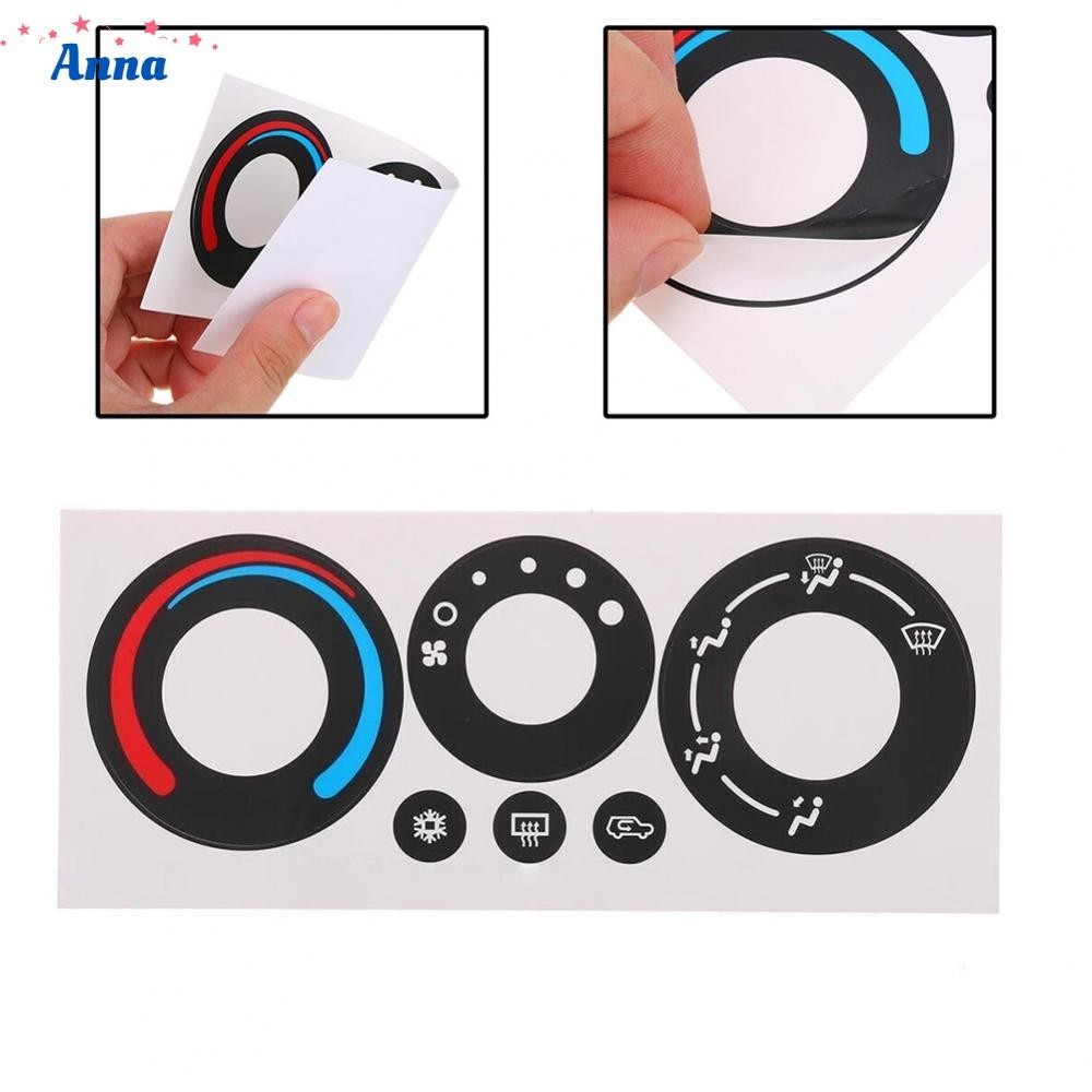 【Anna】Repair Sticker Climate Control Controls Decal High Quality Knob