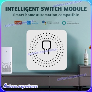 10a /16a Mini Wifi Smart Switch Supporte 2-way Control Timer ใช้งานร่วมกับ Tuya Alexa Google Home Experth