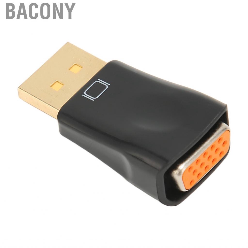 bacony-displayport-to-vga-adapter-1920x1080-60hz-dp-male-female-connector-for-projector-hdtv-hot