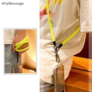 Afl สายคล้องโทรศัพท์มือถือ คล้องคอ สะพายไหล่ ปรับได้ กันหาย 1 ชิ้น