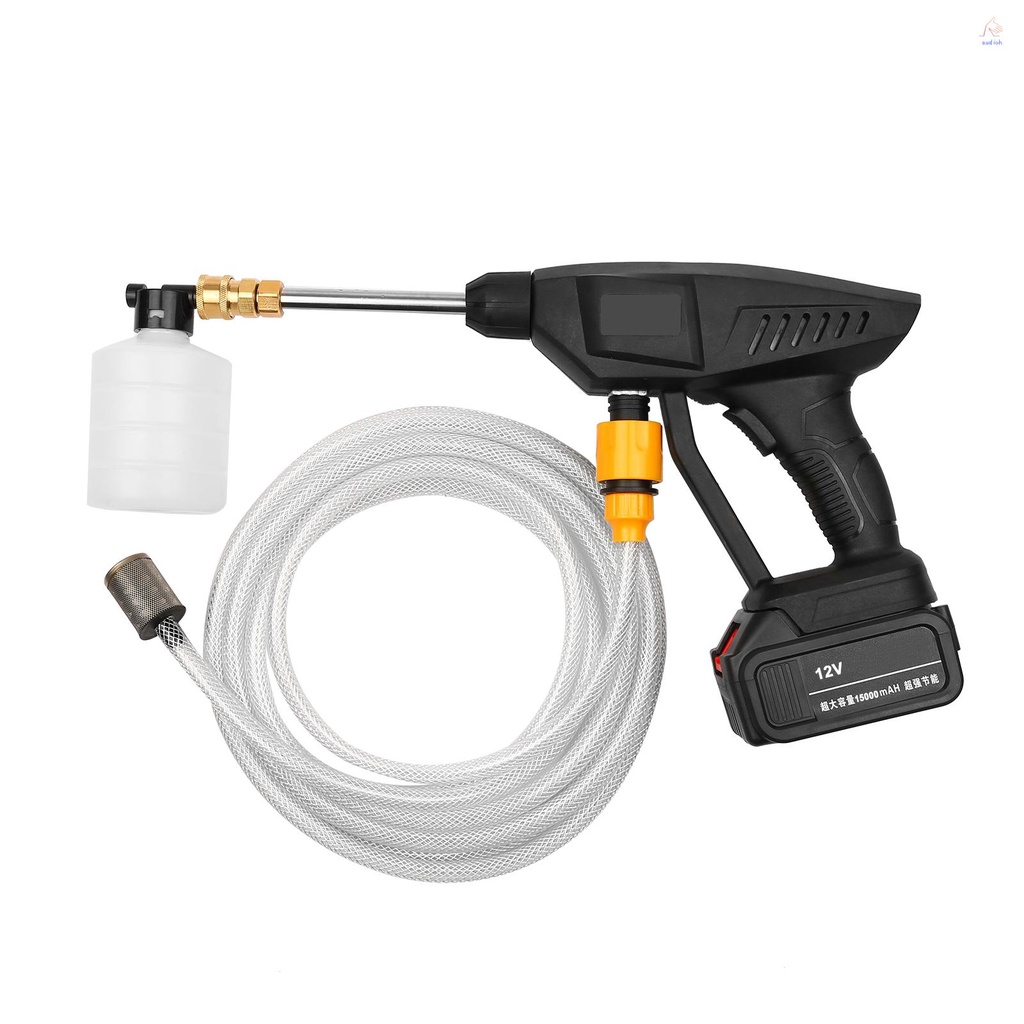 12v-portable-high-pressure-washer-machine-15a-30bar-cordless-washer-with-foam-generator-nozzle-water-pump-auto-garden-sprayer-handheld-wireless-pressure-washer